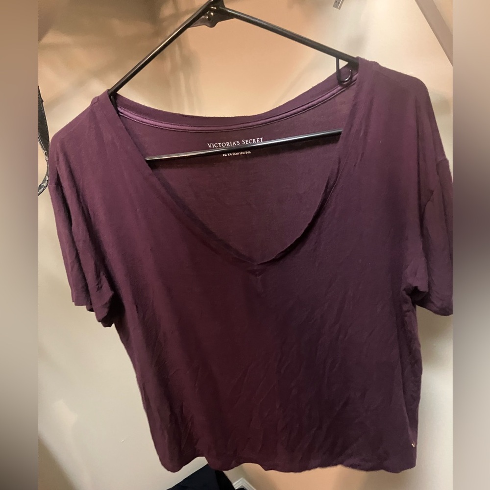 Victoria's Secret Deep V-Neck Tee